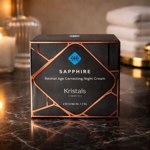 NIB Kristals Sapphire Retinol Age Correcting Night Cream